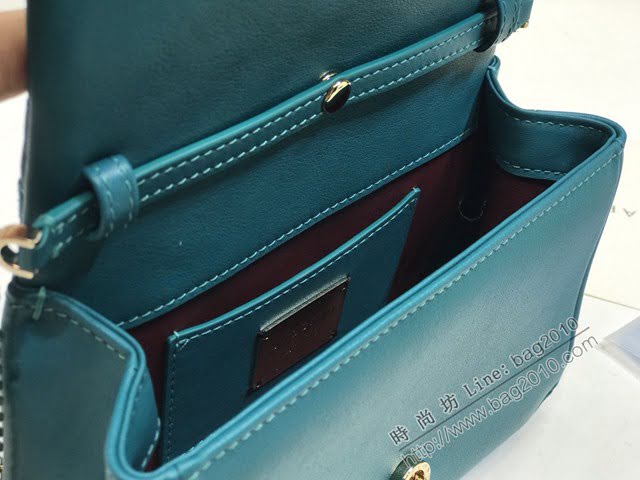 Bvlgari女包 寶格麗迷你號新品 幾何形狀鏈條斜挎包 Serpenti Cabocho Mini蛇頭包 B288760  fyd1522